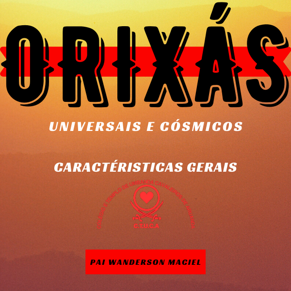 Capa do e-book Orixás Universais e Cósmicos